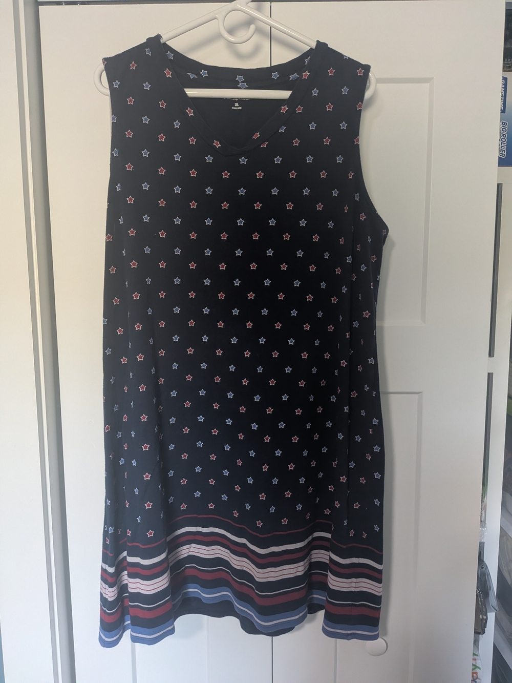 Kim Rogers Cotton Dress Bundle Of 3 Women's Size XL 4th Of July, Summer, Holiday - Picture 3 of 10